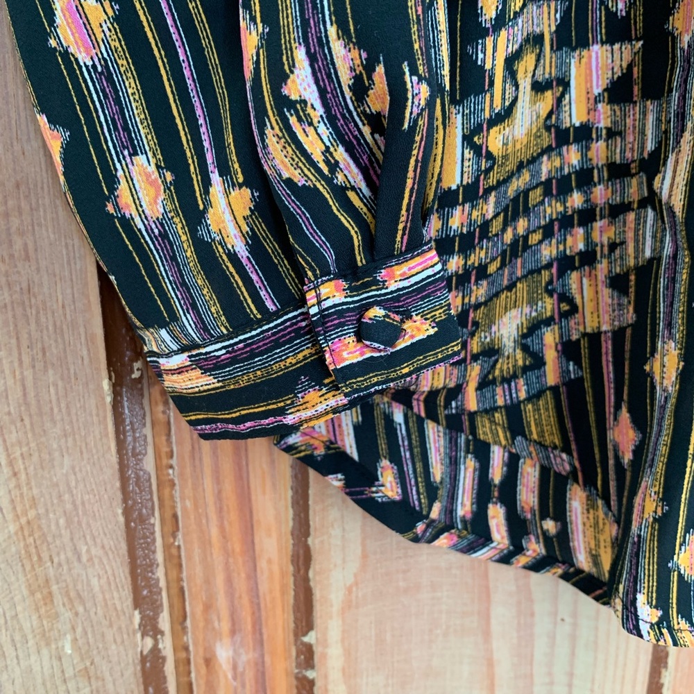 H&M Multicolor Patterned Blouse - Picture 4 of 7